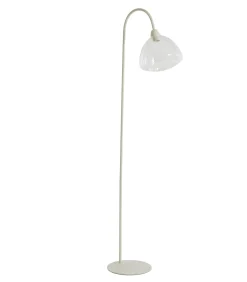 Vloerlamp Bisho - Crème - 47x28x160cm