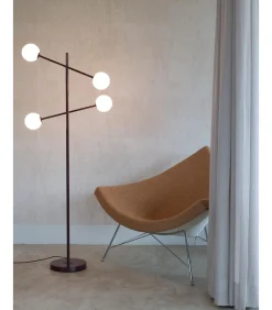 Vloerlamp Copenhagen - Rood - 48x26x170cm