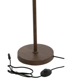 Vloerlamp Dania - Crème/Bruin - Ø23x159cm