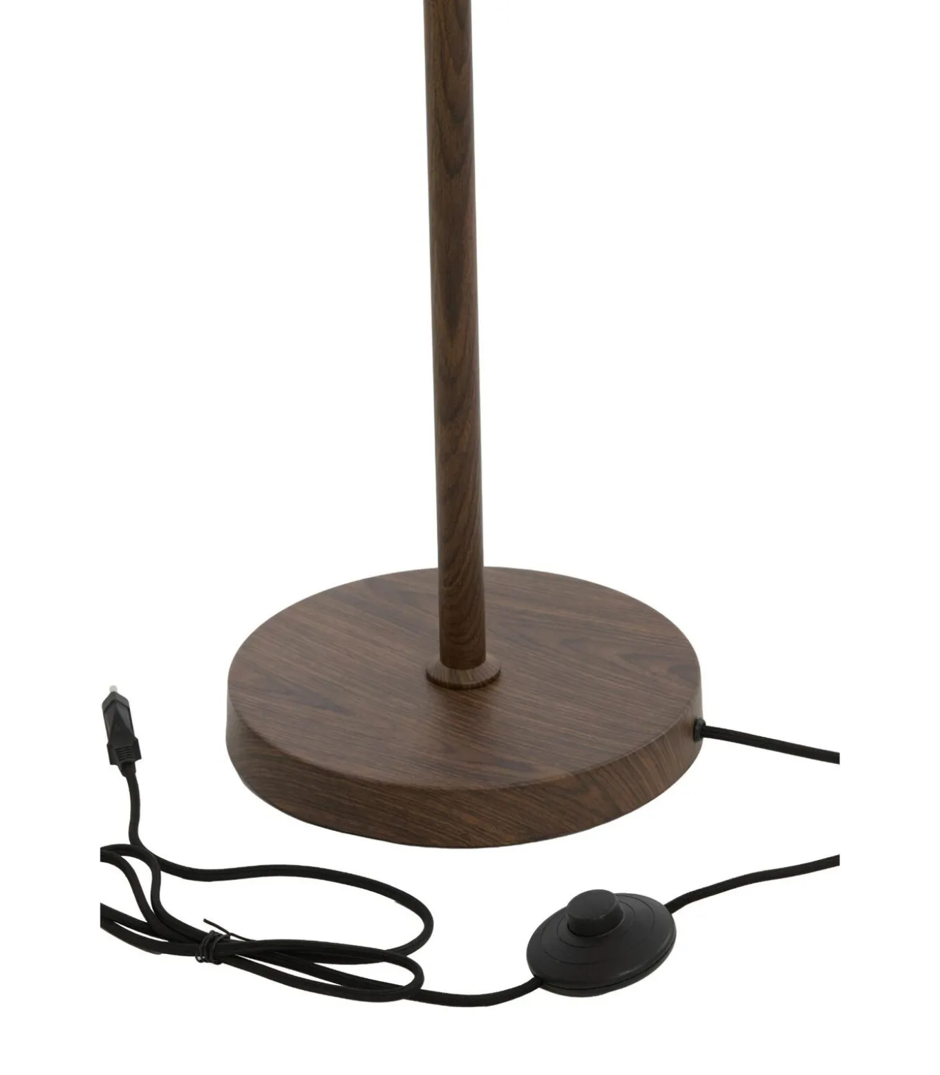 Vloerlamp Dania - Crème/Bruin - Ø23x159cm