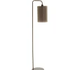 Vloerlamp Donio - Bruin - 33.5x28x155cm