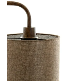 Vloerlamp Donio - Bruin - 33.5x28x155cm