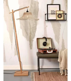 Vloerlamp Ibiza - Bamboe - 77x50x150cm