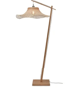 Vloerlamp Ibiza - Bamboe - 83x65x176cm