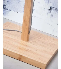 Vloerlamp Ibiza - Bamboe - 83x65x176cm