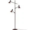 Vloerlamp Izmir - Rood - 59x42x171cm