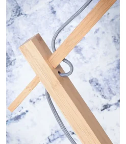 Vloerlamp Java - Bamboe - 75x50x176cm