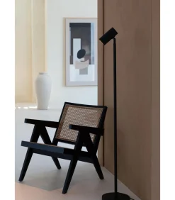 Vloerlamp Java - Zwart - Ø23cm