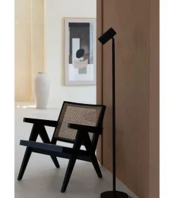 Vloerlamp Java - Zwart - Ø23cm