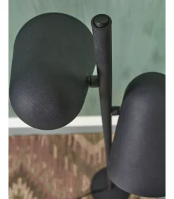 Vloerlamp Salamanca - Zwart - 28x28x145cm - 2L