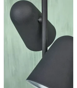 Vloerlamp Salamanca - Zwart - 28x28x145cm - 2L