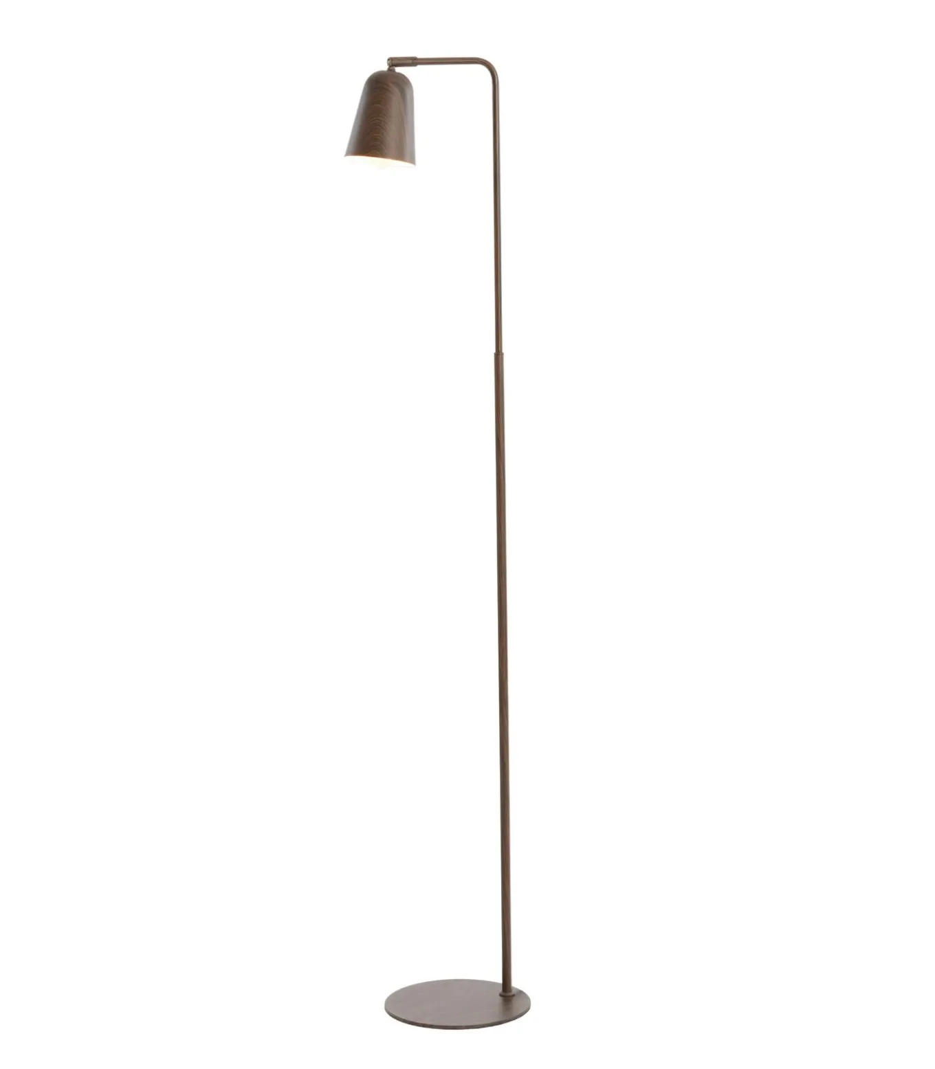 Vloerlamp Salomo - Bruin - 32.5x23x147cm