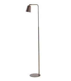 Vloerlamp Salomo - Bruin - 32.5x23x147cm