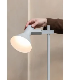Vloerlamp Stavanger - Grijs - 37x25x146cm