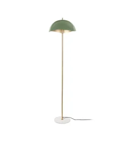 Vloerlamp Waved - Groen - Ø40cm