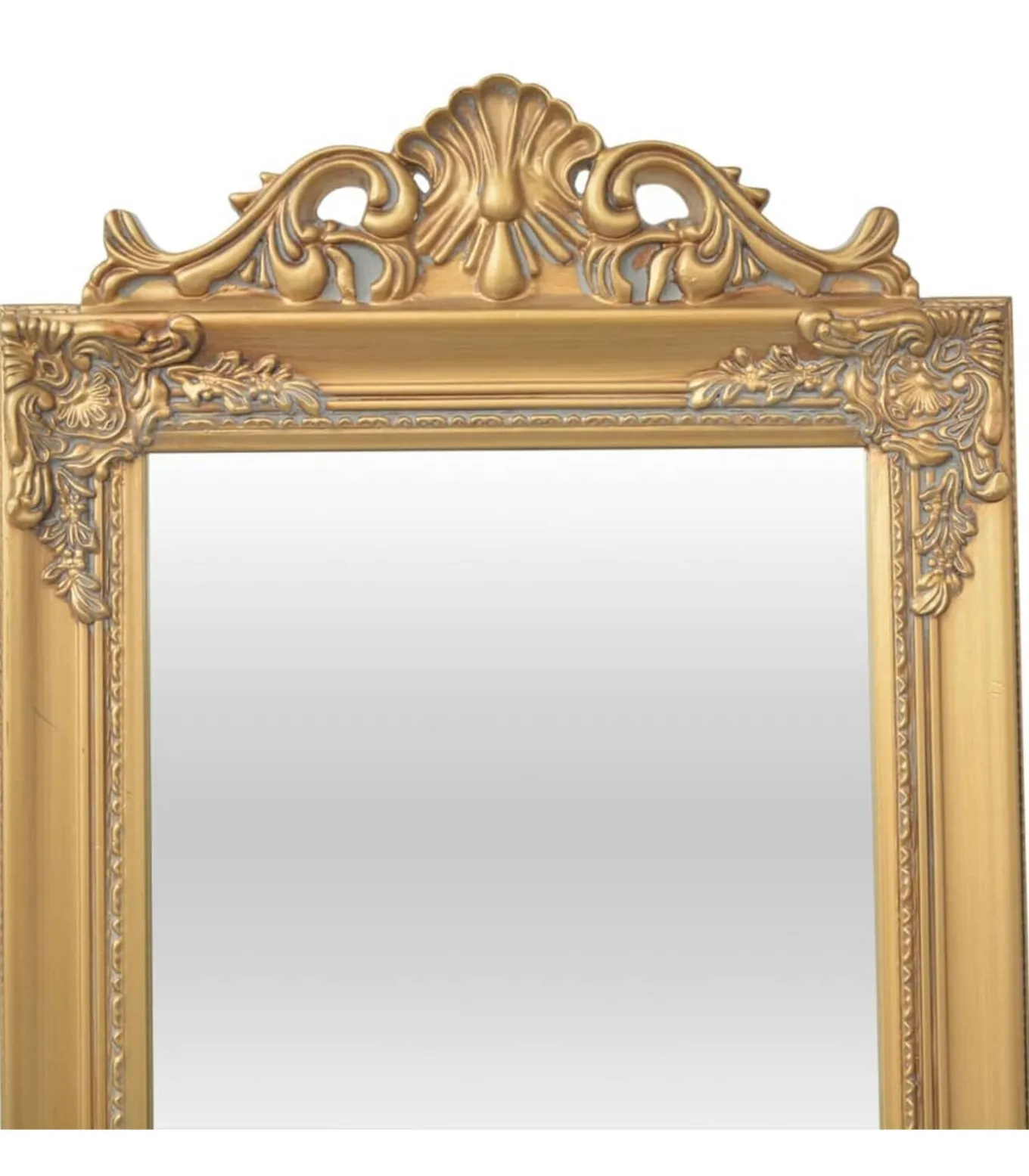 Vrijstaande spiegel Barok 160x40cm goud