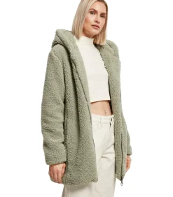 Vrouwelijke hoodie fleece Sherpa