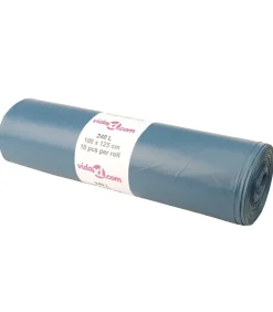 Vuilniszakken 100 st 240 l blauw