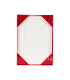Wanddecoratie Hi Medium - Rood - 3x22x31cm
