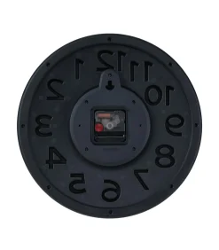 Wandklok Elevated Classic Numbers - Dark mauve - 5x33.5x33.5cm