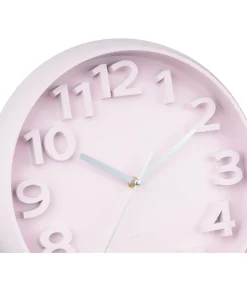 Wandklok Elevated Classic Numbers - Zachtroze - 5x33.5x33.5cm