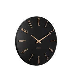 Wandklok Esmerado - Zwart - 40x40x40cm