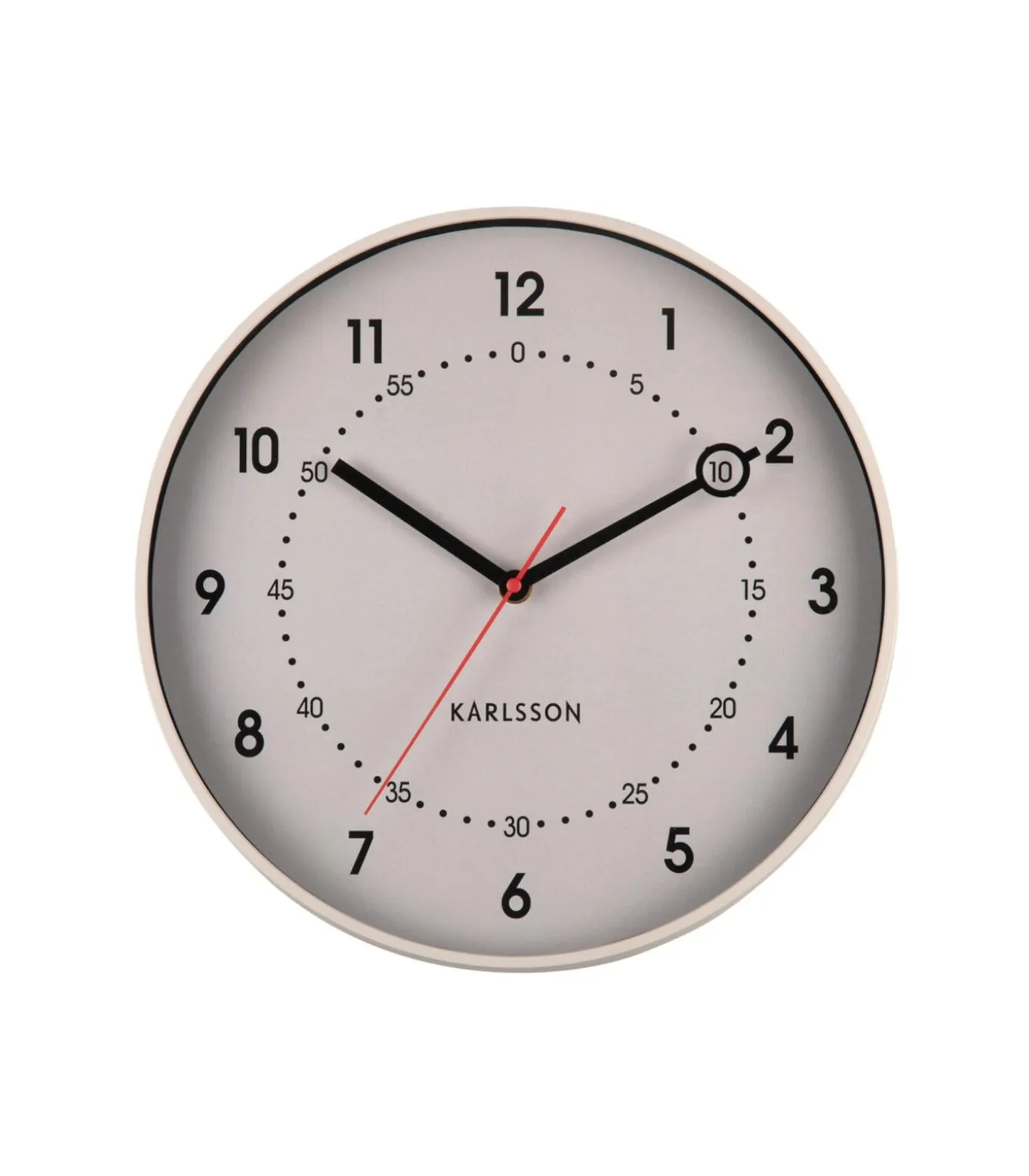 Wandklok Fresco - Grijs - 31.5x31.5x31.5cm