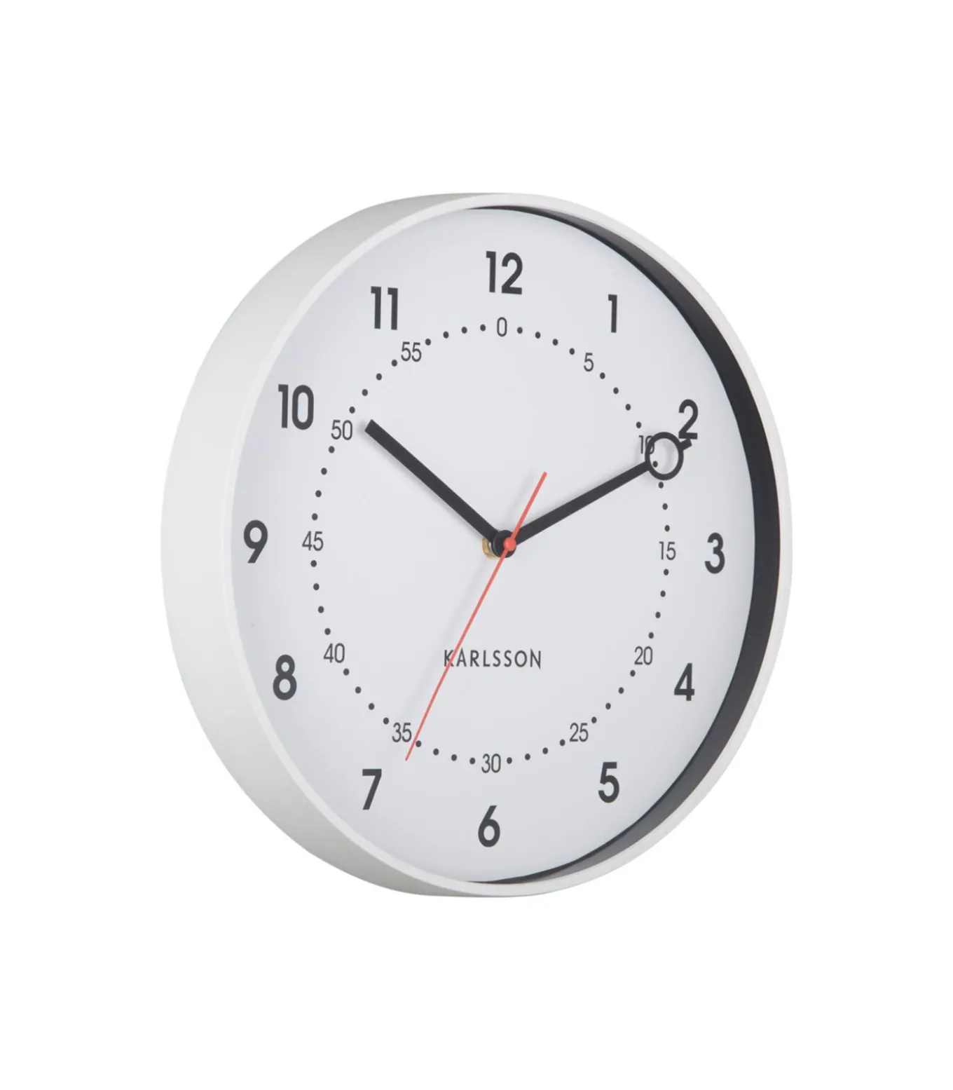 Wandklok Fresco - Wit - 31.5x31.5x31.5cm