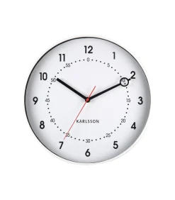 Wandklok Fresco - Wit - 31.5x31.5x31.5cm