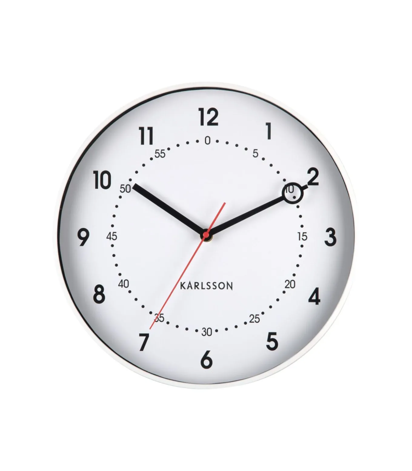 Wandklok Fresco - Wit - 31.5x31.5x31.5cm