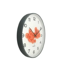 Wandklok Open Gear - Grijs - 40.8x40.8x40.8cm