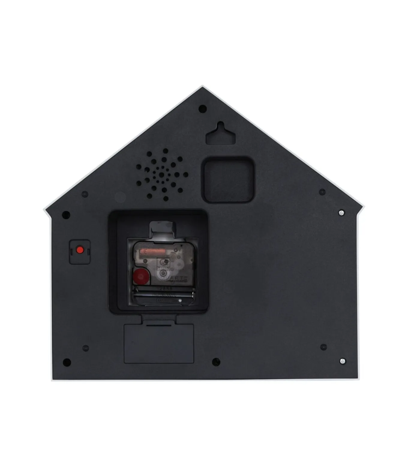 Wandklok Peeking Doggy - Grijs - 24.9x24.9x27cm