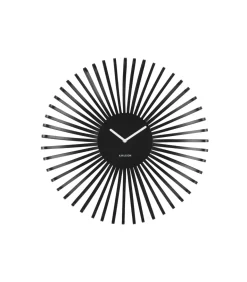 Wandklok Polo - Zwart - 48x48x48cm