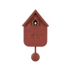 Wandklok Solo Color Cuckoo - Bordeaux - 6x21,5x41cm