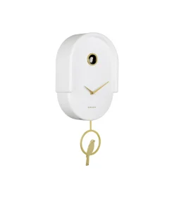 Wandklok Tweet - Wit - 20x8.5x42cm