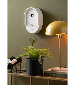 Wandklok Tweet - Wit - 20x8.5x42cm