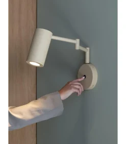 Wandlamp Bilbao - Beige - 33x12x27cm