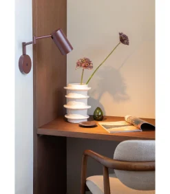 Wandlamp Bilbao - Rood - 33x12x27cm