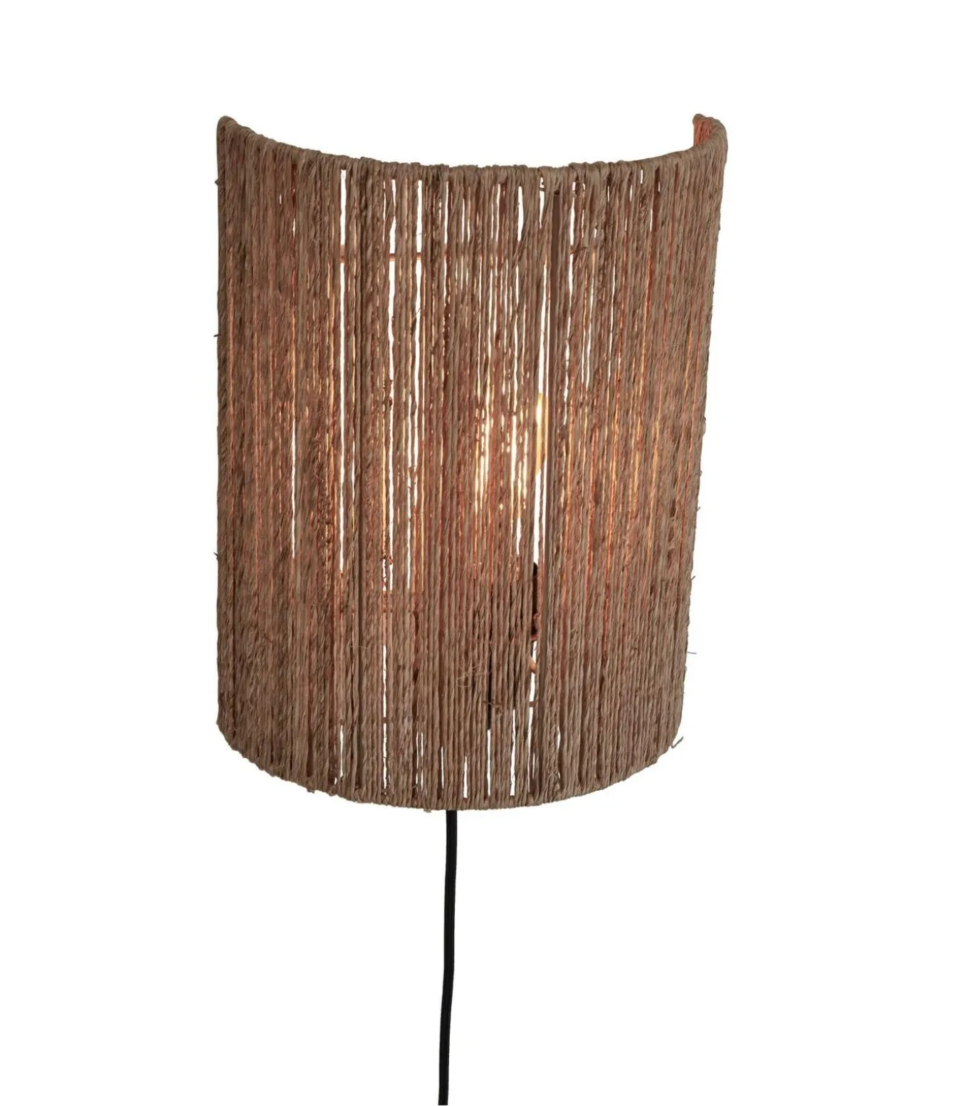 Wandlamp Iguazu - Jute - 25x25x32cm