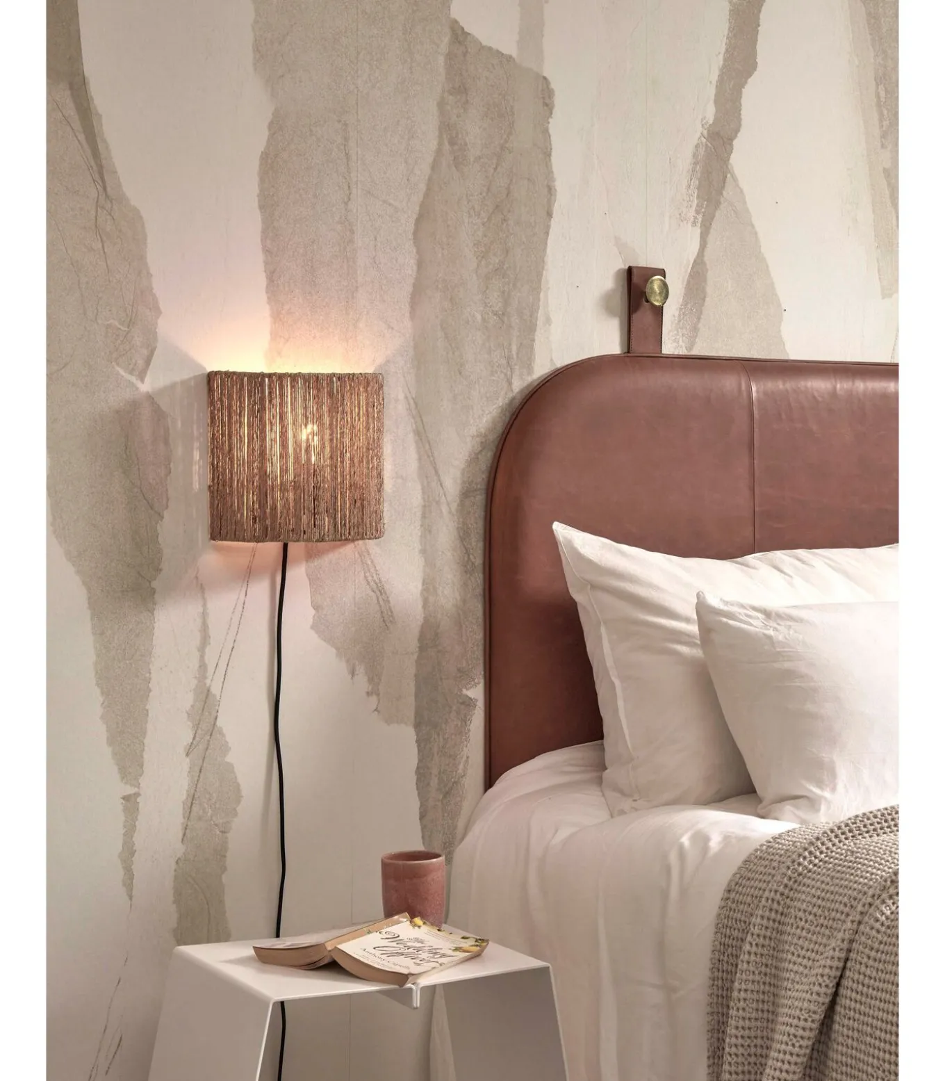 Wandlamp Iguazu - Jute - 25x25x22cm