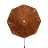 Wandlamp Panama - Bruin - 65x7x65cm