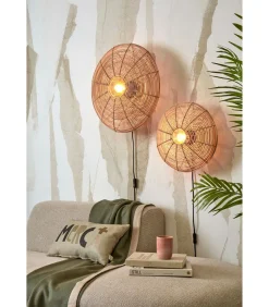 Wandlamp Tanami - Rotan - Ø55cm
