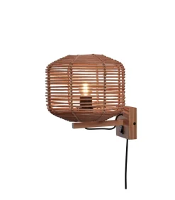 Wandlamp Tanami - Rotan - Ø25cm