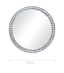 Wandspiegel 40 cm gehard glas