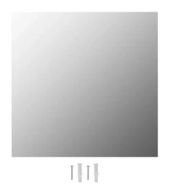 Wandspiegel vierkant 40x40 cm glas