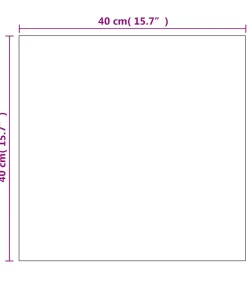 Wandspiegel vierkant 40x40 cm glas
