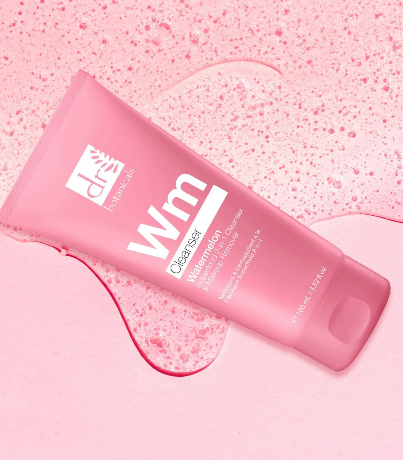 Watermeloen Superfood 2-in-1 Reinigingsgel & Make-up Remover 100ml