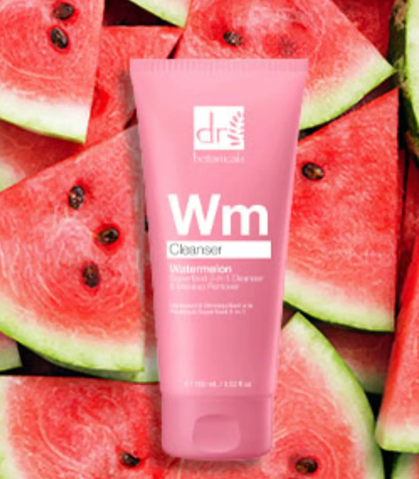 Watermeloen Superfood 2-in-1 Reinigingsgel & Make-up Remover 100ml