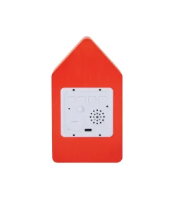 Wekker Cuckoo Led - Oranje - 9x9x15.8cm