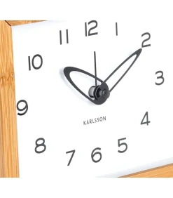 Wekker Tipico - Wit - 19x19x13.8cm